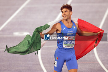 2024-06-09 - Catalin Tecuceanu of Italy wins bronze medal in the men's 800 meters at the European Athletics Championships Rome 2024 at Olimpico Stadium in Rome, Italy, 9 June 2024 - EUROPEAN ATHLETICS CHAMPIONSHIPS - INTERNATIONALS - ATHLETICS