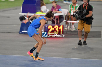 11/06/2024 - Gianmarco Tamberi of Italy wins the gold medal in the men's high jump at the European Athletics Championships Rome 2024 at the Olympic Stadium in Rome, June 11, 2024. - EUROPEAN ATHLETICS CHAMPIONSHIPS - INTERNAZIONALI - ATLETICA