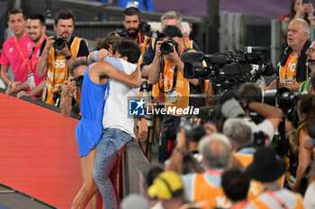 11/06/2024 - Gianmarco Tamberi of Italy wins the gold medal in the men's high jump at the European Athletics Championships Rome 2024 at the Olympic Stadium in Rome, June 11, 2024. - EUROPEAN ATHLETICS CHAMPIONSHIPS - INTERNAZIONALI - ATLETICA