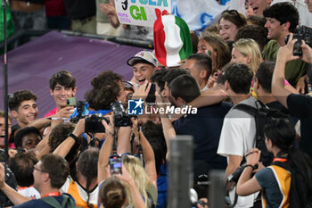 11/06/2024 - Gianmarco Tamberi of Italy wins the gold medal in the men's high jump at the European Athletics Championships Rome 2024 at the Olympic Stadium in Rome, June 11, 2024. - EUROPEAN ATHLETICS CHAMPIONSHIPS - INTERNAZIONALI - ATLETICA