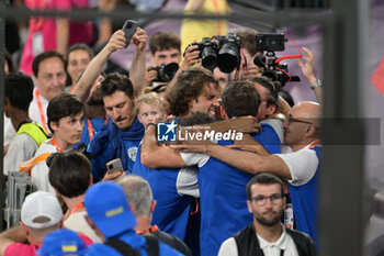 11/06/2024 - Gianmarco Tamberi of Italy wins the gold medal in the men's high jump at the European Athletics Championships Rome 2024 at the Olympic Stadium in Rome, June 11, 2024. - EUROPEAN ATHLETICS CHAMPIONSHIPS - INTERNAZIONALI - ATLETICA