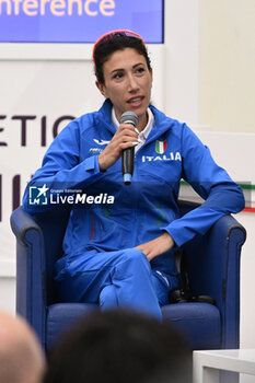 06/06/2024 - Antonella Palmisano during Official Press Conference of European Athletics Championships 2024 at CONI Honour Hall, on June 6, 2024 in Rome, Italy. - EUROPEAN CHAMPIONSHIPS - PRESS CONFERENCE - INTERNAZIONALI - ATLETICA