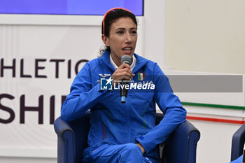 06/06/2024 - Antonella Palmisano during Official Press Conference of European Athletics Championships 2024 at CONI Honour Hall, on June 6, 2024 in Rome, Italy. - EUROPEAN CHAMPIONSHIPS - PRESS CONFERENCE - INTERNAZIONALI - ATLETICA