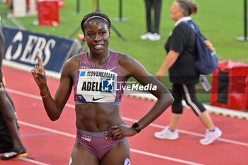 2024-07-12 - ADELEKE Rhasidat (IRL) the winner 400 mt. women - DIAMOND LEAGUE - HERCULIS MEETING INTERNATIONAL D'ATHLETISME - INTERNATIONALS - ATHLETICS