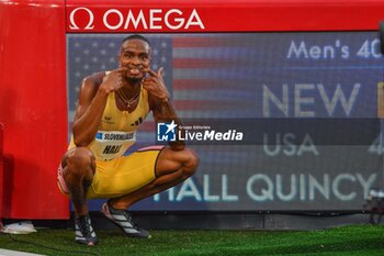 2024-07-12 - HALL Quincy (USA) the winner 400 mt. men's - DIAMOND LEAGUE - HERCULIS MEETING INTERNATIONAL D'ATHLETISME - INTERNATIONALS - ATHLETICS