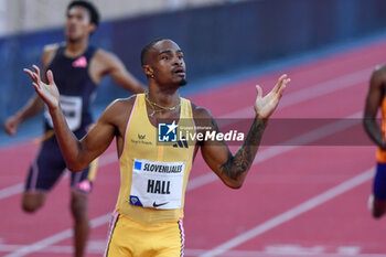 2024-07-12 - HALL Quincy (USA) the winner 400 mt. men's - DIAMOND LEAGUE - HERCULIS MEETING INTERNATIONAL D'ATHLETISME - INTERNATIONALS - ATHLETICS