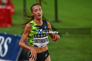 2024-07-12 - 5000M WOMEN: Nadia BATTOCLETTI (ITA) 5° classified - DIAMOND LEAGUE - HERCULIS MEETING INTERNATIONAL D'ATHLETISME - INTERNATIONALS - ATHLETICS