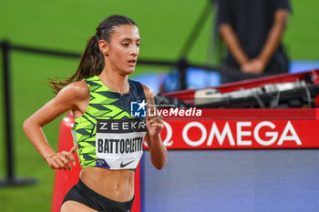 2024-07-12 - 5000M WOMEN: Nadia BATTOCLETTI (ITA) 5° classified - DIAMOND LEAGUE - HERCULIS MEETING INTERNATIONAL D'ATHLETISME - INTERNATIONALS - ATHLETICS