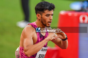 2024-07-12 - SEDJATI Djamel (ALG) the winner 800 mt. mens's - DIAMOND LEAGUE - HERCULIS MEETING INTERNATIONAL D'ATHLETISME - INTERNATIONALS - ATHLETICS