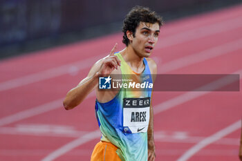 2024-07-12 - 1500 Men: Pietro Arese (ITA) - DIAMOND LEAGUE - HERCULIS MEETING INTERNATIONAL D'ATHLETISME - INTERNATIONALS - ATHLETICS