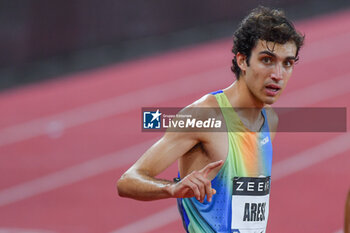 2024-07-12 - 1500 Men: Pietro Arese (ITA) - DIAMOND LEAGUE - HERCULIS MEETING INTERNATIONAL D'ATHLETISME - INTERNATIONALS - ATHLETICS