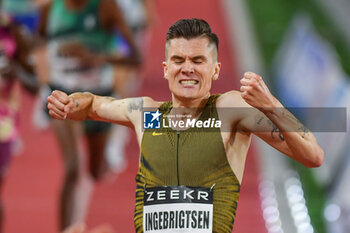 2024-07-12 - 1500 Men: INGEBRIGTSEN Jakob (NOR) the winner - DIAMOND LEAGUE - HERCULIS MEETING INTERNATIONAL D'ATHLETISME - INTERNATIONALS - ATHLETICS