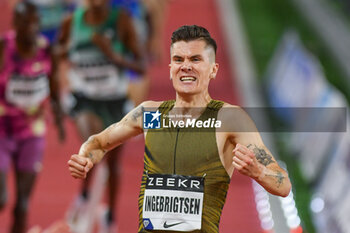 2024-07-12 - 1500 Men: INGEBRIGTSEN Jakob (NOR) the winner - DIAMOND LEAGUE - HERCULIS MEETING INTERNATIONAL D'ATHLETISME - INTERNATIONALS - ATHLETICS