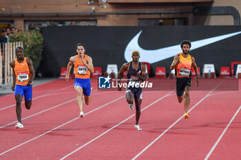 2024-07-12 - 200M MEN: TEBOGO Letsile (BOT) the winner - Filippo Tortu (ITA) 5° classified - OGANDO Alexander (DOM) 2° classified - HARTMANN Joshua (GER) 6° classified - DIAMOND LEAGUE - HERCULIS MEETING INTERNATIONAL D'ATHLETISME - INTERNATIONALS - ATHLETICS