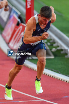 2024-07-12 - 400M Men: SITO Luca (ITA) 7° classified - DIAMOND LEAGUE - HERCULIS MEETING INTERNATIONAL D'ATHLETISME - INTERNATIONALS - ATHLETICS