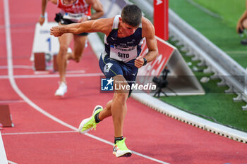 2024-07-12 - 400M Men: SITO Luca (ITA) 7° classified - DIAMOND LEAGUE - HERCULIS MEETING INTERNATIONAL D'ATHLETISME - INTERNATIONALS - ATHLETICS