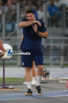 2024-08-30 - Leonardo FABBRI (ITA) competes in Shot Put Men during the Diamond League Athletics 30th August 2024 at the Olimpic Stadium in Rome - GOLDEN GALA PIETRO MENNEA - INTERNATIONALS - ATHLETICS