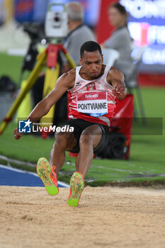 2024-08-30 - Jean-Marc PONTVIANNE (FRA) competes in Triple Jump Men during the Diamond League Athletics 30th August 2024 at the Olimpic Stadium in Rome - GOLDEN GALA PIETRO MENNEA - INTERNATIONALS - ATHLETICS