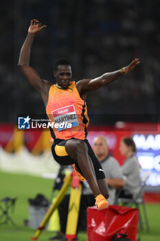 2024-08-30 - Lazaro MARTINEZ (CUB) competes in Triple Jump Men during the Diamond League Athletics 30th August 2024 at the Olimpic Stadium in Rome - GOLDEN GALA PIETRO MENNEA - INTERNATIONALS - ATHLETICS