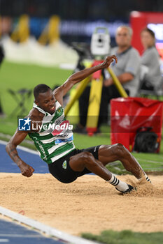 2024-08-30 - Tiago PEREIRA (POR) competes in Triple Jump Men during the Diamond League Athletics 30th August 2024 at the Olimpic Stadium in Rome - GOLDEN GALA PIETRO MENNEA - INTERNATIONALS - ATHLETICS