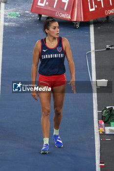 2024-08-30 - Roberta BRUNI (ITA) competes in Pole Vault Women during the Diamond League Athletics 30th August 2024 at the Olimpic Stadium in Rome - GOLDEN GALA PIETRO MENNEA - INTERNATIONALS - ATHLETICS