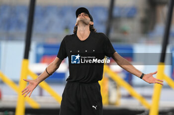 2024-08-30 - Gianmarco TAMBERI (ITA) competes in High Jump Menduring the Diamond League Athletics 30th August 2024 at the Olimpic Stadium in Rome - GOLDEN GALA PIETRO MENNEA - INTERNATIONALS - ATHLETICS