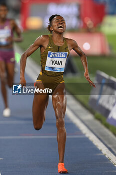 2024-08-30 - Winfred YAVI (BRN) competes in 3000m Steeplechase Women during the Diamond League Athletics 30th August 2024 at the Olimpic Stadium in Rome - GOLDEN GALA PIETRO MENNEA - INTERNATIONALS - ATHLETICS