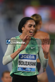 2024-08-30 - Marwa BOUZAYANI (TUN) competes in 3000m Steeplechase Women during the Diamond League Athletics 30th August 2024 at the Olimpic Stadium in Rome - GOLDEN GALA PIETRO MENNEA - INTERNATIONALS - ATHLETICS