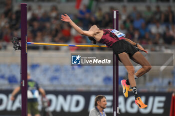 2024-08-30 - Gianmarco TAMBERI (ITA) competes in High Jump Menduring the Diamond League Athletics 30th August 2024 at the Olimpic Stadium in Rome - GOLDEN GALA PIETRO MENNEA - INTERNATIONALS - ATHLETICS