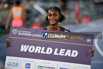 2024-08-30 - Ackera NUGENT (JAM) competes in 100m Hurdles Womenduring the Diamond League Athletics 30th August 2024 at the Olimpic Stadium in Rome - GOLDEN GALA PIETRO MENNEA - INTERNATIONALS - ATHLETICS