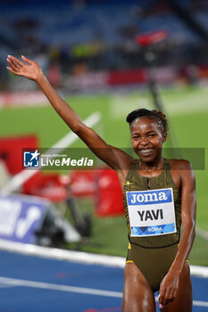 2024-08-30 - Winfred YAVI (BRN) competes in 3000m Steeplechase Women during the Diamond League Athletics 30th August 2024 at the Olimpic Stadium in Rome - GOLDEN GALA PIETRO MENNEA - INTERNATIONALS - ATHLETICS