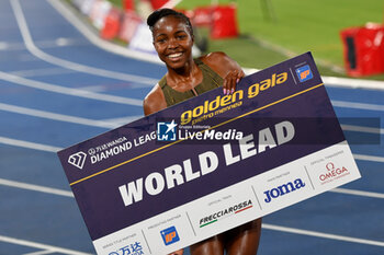 2024-08-30 - Winfred YAVI (BRN) competes in 3000m Steeplechase Women during the Diamond League Athletics 30th August 2024 at the Olimpic Stadium in Rome - GOLDEN GALA PIETRO MENNEA - INTERNATIONALS - ATHLETICS