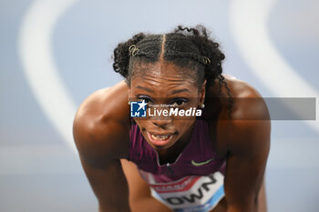 2024-08-30 - Brittany BROWN (USA) competes in 200m Women during the Diamond League Athletics 30th August 2024 at the Olimpic Stadium in Rome - GOLDEN GALA PIETRO MENNEA - INTERNATIONALS - ATHLETICS