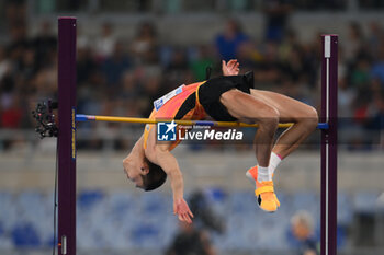 2024-08-30 - Sanghyeok WOO (KOR) competes in High Jump Men during the Diamond League Athletics 30th August 2024 at the Olimpic Stadium in Rome - GOLDEN GALA PIETRO MENNEA - INTERNATIONALS - ATHLETICS