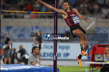 2024-08-30 - Gianmarco TAMBERI (ITA) competes in High Jump Menduring the Diamond League Athletics 30th August 2024 at the Olimpic Stadium in Rome - GOLDEN GALA PIETRO MENNEA - INTERNATIONALS - ATHLETICS