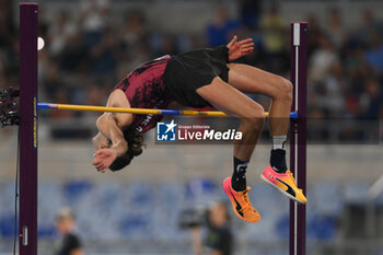 2024-08-30 - Gianmarco TAMBERI (ITA) competes in High Jump Menduring the Diamond League Athletics 30th August 2024 at the Olimpic Stadium in Rome - GOLDEN GALA PIETRO MENNEA - INTERNATIONALS - ATHLETICS