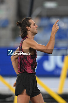 2024-08-30 - Gianmarco TAMBERI (ITA) competes in High Jump Men during the Diamond League Athletics 30th August 2024 at the Olimpic Stadium in Rome - GOLDEN GALA PIETRO MENNEA - INTERNATIONALS - ATHLETICS