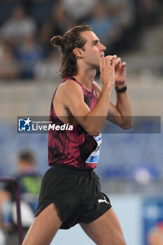 2024-08-30 - Gianmarco TAMBERI (ITA) competes in High Jump Men during the Diamond League Athletics 30th August 2024 at the Olimpic Stadium in Rome - GOLDEN GALA PIETRO MENNEA - INTERNATIONALS - ATHLETICS