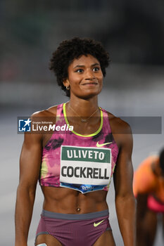 2024-08-30 - Anna COCKRELL (USA) competes in 400m Hurdles Women during the Diamond League Athletics 30th August 2024 at the Olimpic Stadium in Rome - GOLDEN GALA PIETRO MENNEA - INTERNATIONALS - ATHLETICS