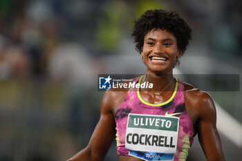 2024-08-30 - Anna COCKRELL (USA) competes in 400m Hurdles Women during the Diamond League Athletics 30th August 2024 at the Olimpic Stadium in Rome - GOLDEN GALA PIETRO MENNEA - INTERNATIONALS - ATHLETICS