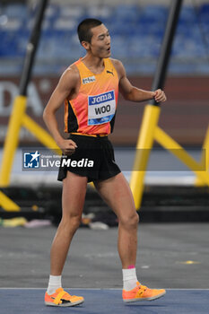 2024-08-30 - Sanghyeok WOO (KOR) competes in High Jump Men during the Diamond League Athletics 30th August 2024 at the Olimpic Stadium in Rome - GOLDEN GALA PIETRO MENNEA - INTERNATIONALS - ATHLETICS