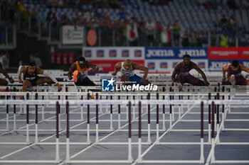 2024-08-30 - 110m hurdles during the Diamond League Athletics 30th August 2024 at the Olimpic Stadium in Rome - GOLDEN GALA PIETRO MENNEA - INTERNATIONALS - ATHLETICS