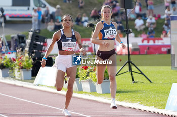 2024-06-28 - Léna Kandissounon, Charlotte Pizzo, Women's 800 M during the French Athletics Championships 2024 on June 28, 2024 at Stade du Lac de Maine in Angers, France - ATHLETICS - FRENCH CHAMPIONSHIPS 2024 - INTERNATIONALS - ATHLETICS