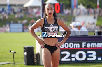 2024-06-28 - Anaïs Bourgoin, Women's 800 M during the French Athletics Championships 2024 on June 28, 2024 at Stade du Lac de Maine in Angers, France - ATHLETICS - FRENCH CHAMPIONSHIPS 2024 - INTERNATIONALS - ATHLETICS