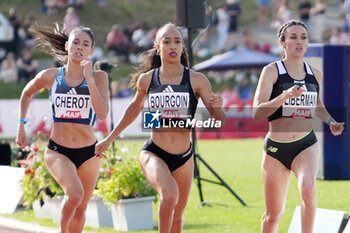 2024-06-28 - Julia Cherot, Anaïs Bourgoin, Clara Liberman, Women's 800 M during the French Athletics Championships 2024 on June 28, 2024 at Stade du Lac de Maine in Angers, France - ATHLETICS - FRENCH CHAMPIONSHIPS 2024 - INTERNATIONALS - ATHLETICS