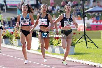 2024-06-28 - Julia Cherot, Anaïs Bourgoin, Clara Liberman, Women's 800 M during the French Athletics Championships 2024 on June 28, 2024 at Stade du Lac de Maine in Angers, France - ATHLETICS - FRENCH CHAMPIONSHIPS 2024 - INTERNATIONALS - ATHLETICS