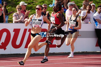 2024-06-28 - Amandine Brossier, Heat Women's 400 M during the French Athletics Championships 2024 on June 28, 2024 at Stade du Lac de Maine in Angers, France - ATHLETICS - FRENCH CHAMPIONSHIPS 2024 - INTERNATIONALS - ATHLETICS