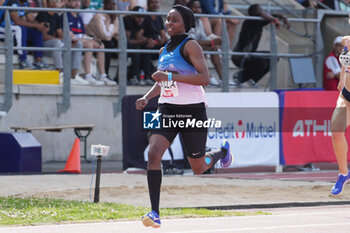 2024-06-28 - Sounkamba Sylla, Heat Women's 400 M during the French Athletics Championships 2024 on June 28, 2024 at Stade du Lac de Maine in Angers, France - ATHLETICS - FRENCH CHAMPIONSHIPS 2024 - INTERNATIONALS - ATHLETICS