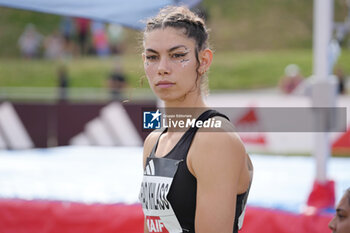 2024-06-28 - Auriana Lazraq-Khlass, Women's shot put during the French Athletics Championships 2024 on June 28, 2024 at Stade du Lac de Maine in Angers, France - ATHLETICS - FRENCH CHAMPIONSHIPS 2024 - INTERNATIONALS - ATHLETICS