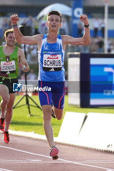 2024-06-28 - Yann Schrub, Men's 5000 M during the French Athletics Championships 2024 on June 28, 2024 at Stade du Lac de Maine in Angers, France - ATHLETICS - FRENCH CHAMPIONSHIPS 2024 - INTERNATIONALS - ATHLETICS